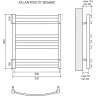 Полотенцесушитель водяной LEMARK ATLANTISS LM32607R П7 500x600