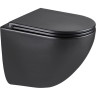 Сет: Инсталляция LEMARK PENEDA + кнопка смыва BIT чёрный матовый + унитаз GLAZER чёрный матовый 100802235