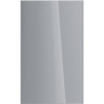 Шкаф зеркальный LEMARK UNIVERSAL 50х80 см 1 дверный, петли слева, цвет корпуса белый глянец LM50ZS-U